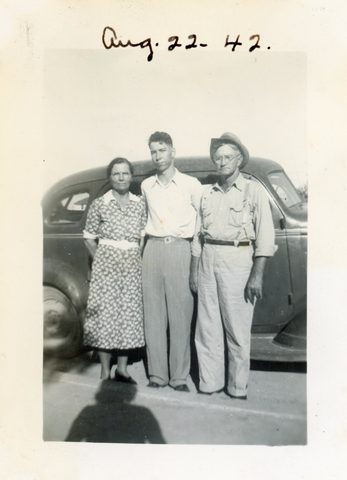 James Thomas Catchings with Ada Mae Johnson