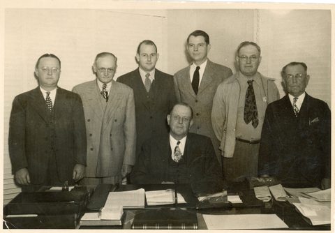 William Temple Webber with Arthur Carl Temple, Jr. and Thomas Lewis Latané Temple III