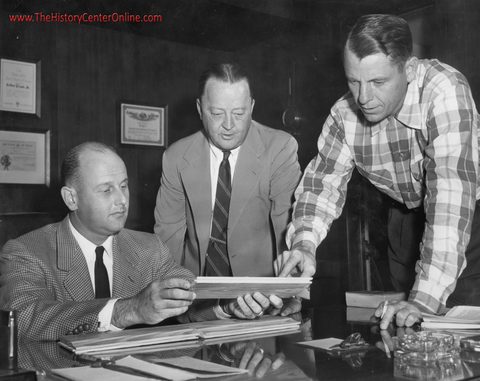 William Temple Webber with Arthur Carl Temple, Jr. and Thomas Lewis Latané Temple III