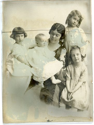Lila Plunkett Bond with Alice Plunkett and Josephine Bond