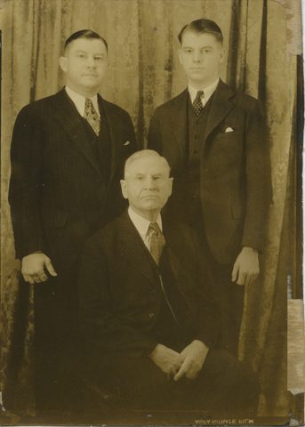 Thomas Lewis Latané Temple with Thomas Lewis Latané Temple, Jr. and Thomas Lewis Latané Temple III