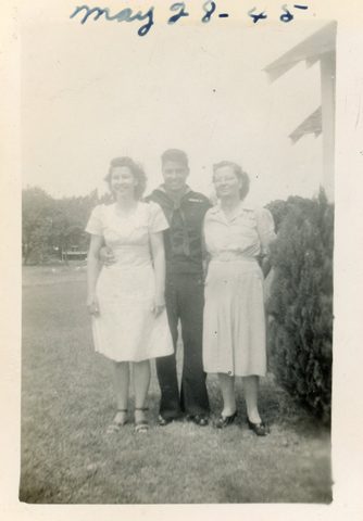 Velma Amy Catchings, Benson Felix Catchings and Ada Mae Johnson (left to right)