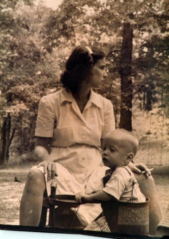 Josephine Bond and Hal Crouch Temple (left to right)