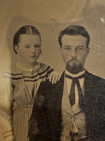 Hal Christine Crouch and William Benedict Crouch (left to right)