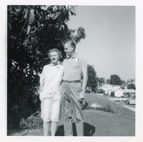 Hal Christine Crouch and Thomas Lewis Latané Temple III (left to right)