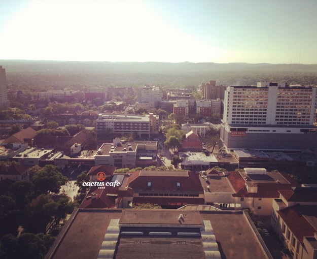 Cactus Cafe birds eye view