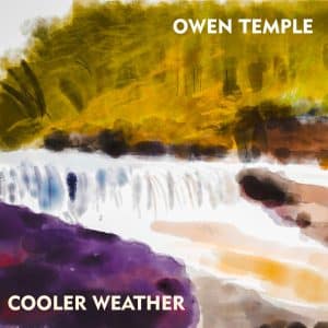 Cooler Weather cover: a watercolor of the Neches River at Rocky Shoals Falls
